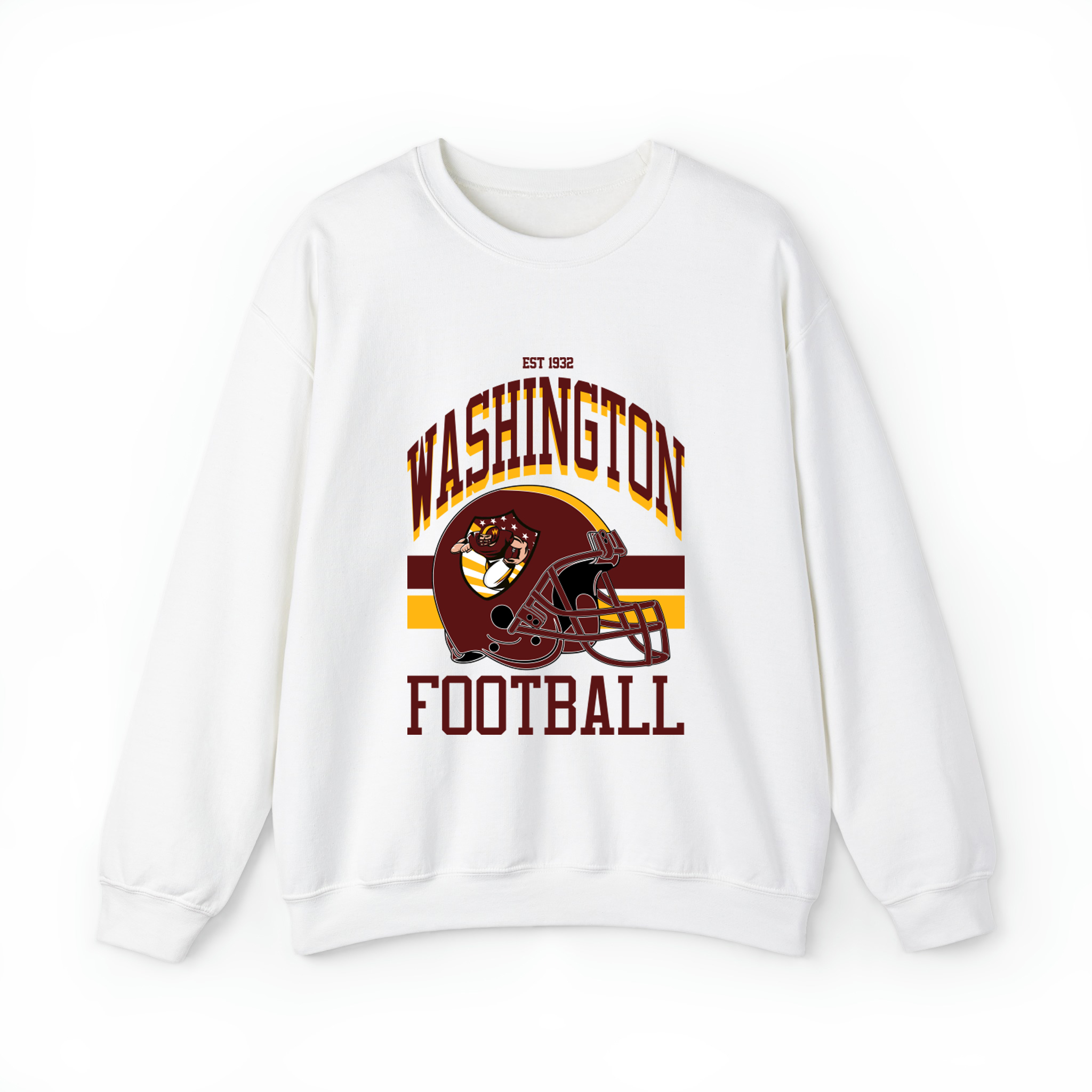 Washington Football Unisex Sweatshirt- White