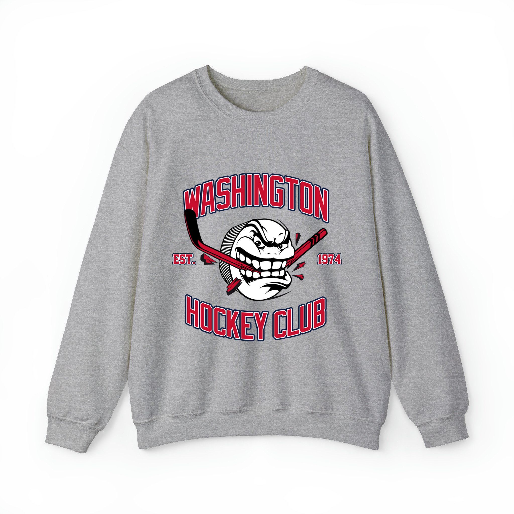 Washington Hockey Club Unisex Sweatshirt-Sport Grey