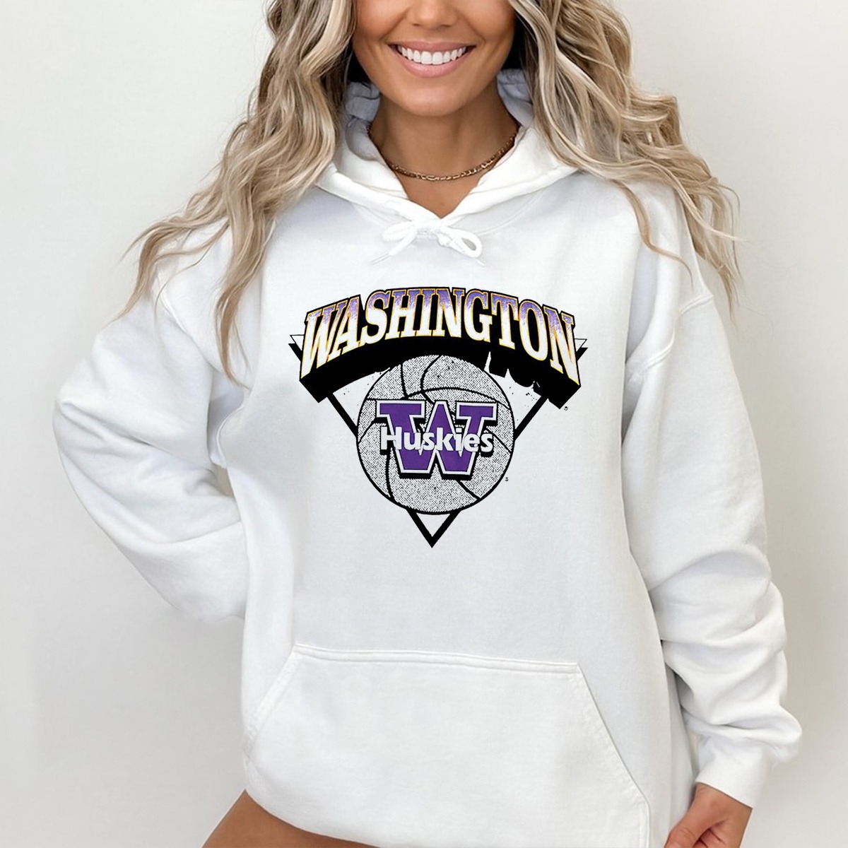 Washington Huskies Ball Out Unisex Hoodie