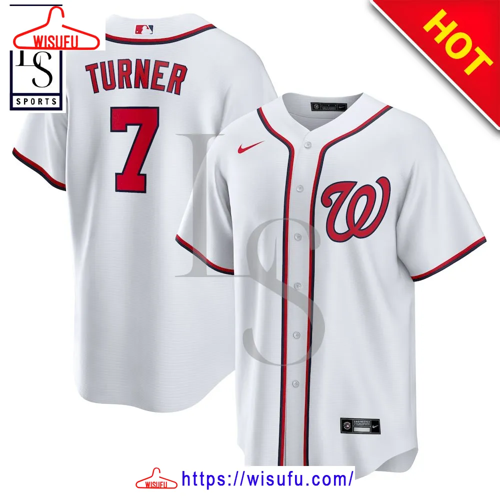 Washington Nationals Trea Turner White Baseball Jersey, New Fashion Gifts