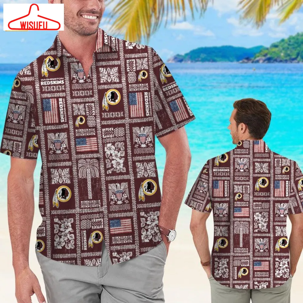 Washington Redskins Summer Commemorative Hawaiian Shirt, New Fashion Gifts