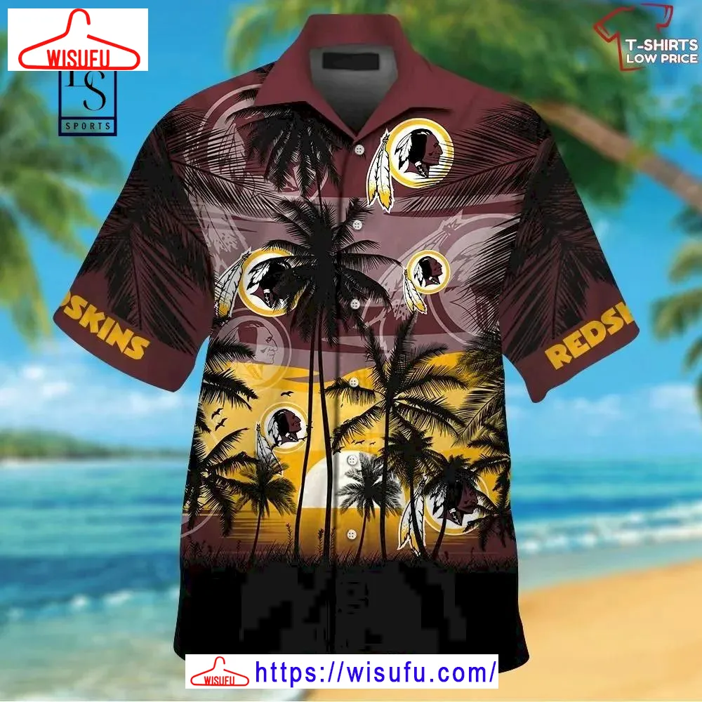 Washington Redskins Tropical Hawaiian Shirt, New Fashion Gifts