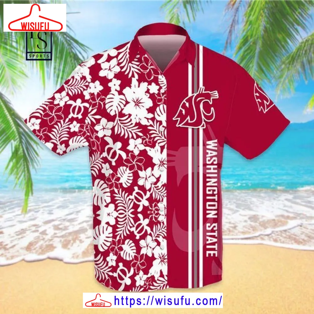 Washington State Cougars Basketball Cool Hawaiian Shirt, New Fashion Gifts