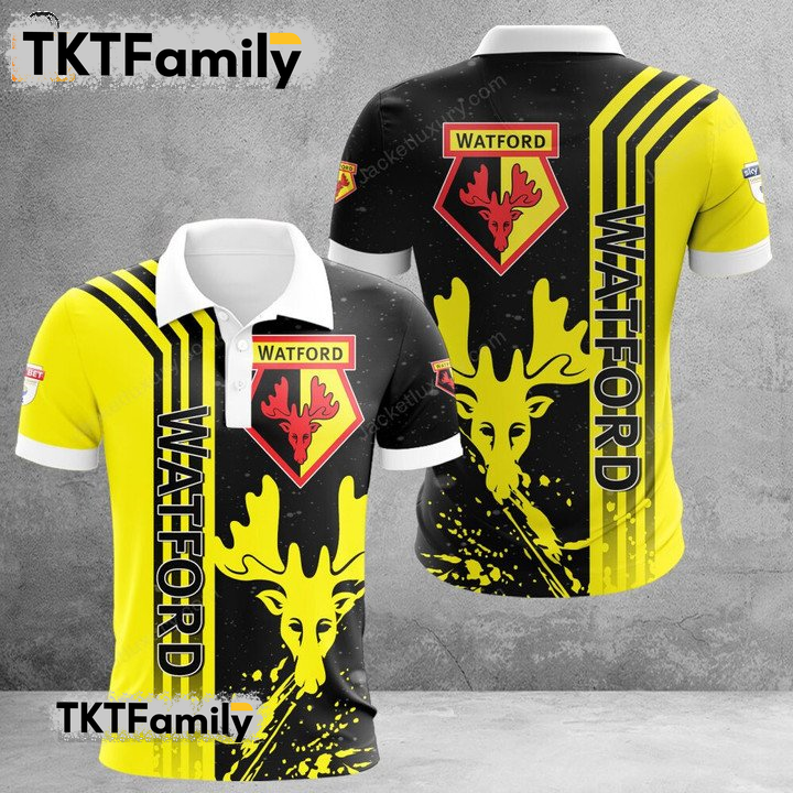 Watford 3D Polo Shirt TKT Familys