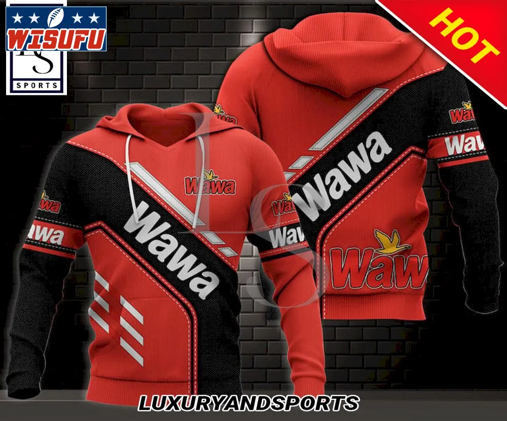 Wawa All Over Printed Hoodie