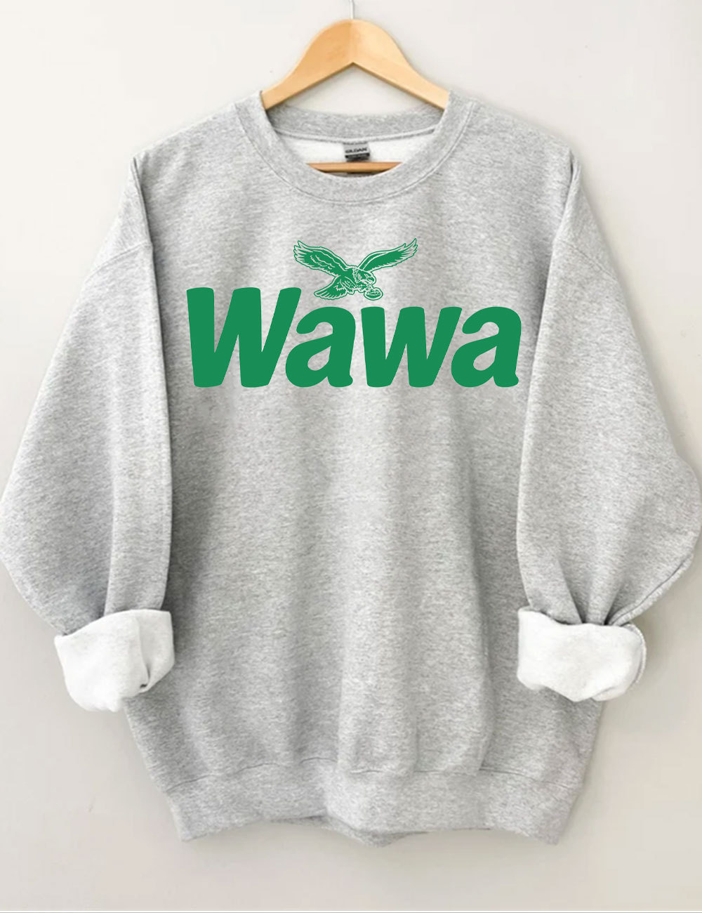 Wawa Eagles Football Unisex Sweatshirt Sport Grey