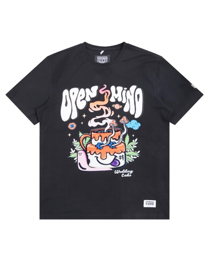 Wedding Cake - Open Mind Tee - Black