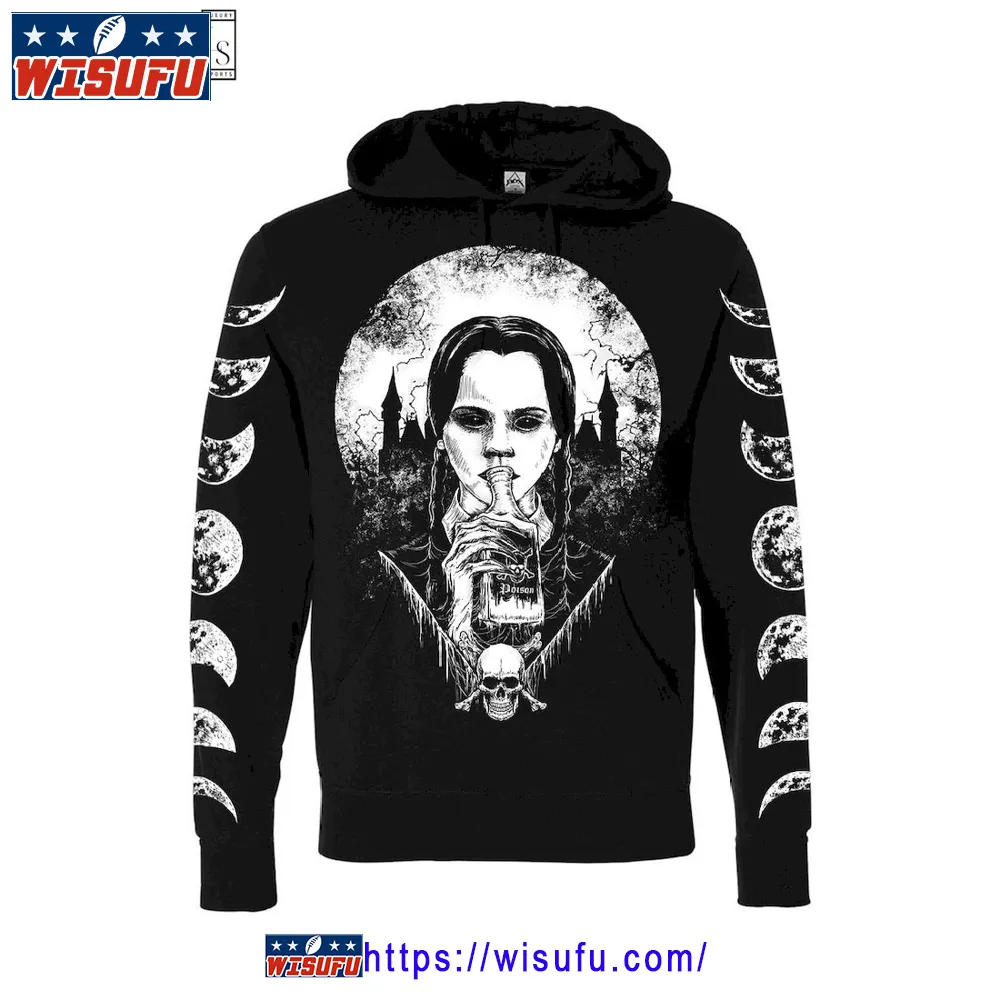 Wednesday Addams Poison Hoodie