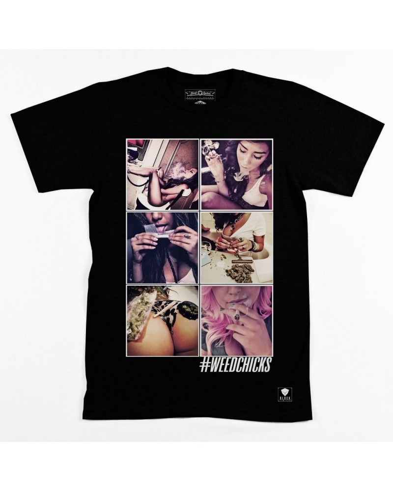 Weed Chicks Tee - Black