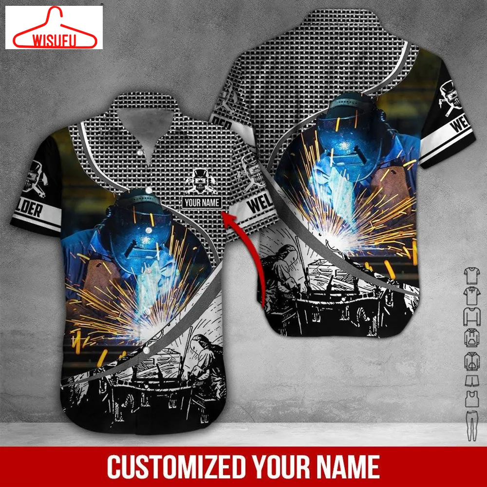 Welder Custom Hawaiian Shirt - For Men & Women - New Winter Fashion Shirt Gift For Family, New Fashion Gifts Vtbl95259