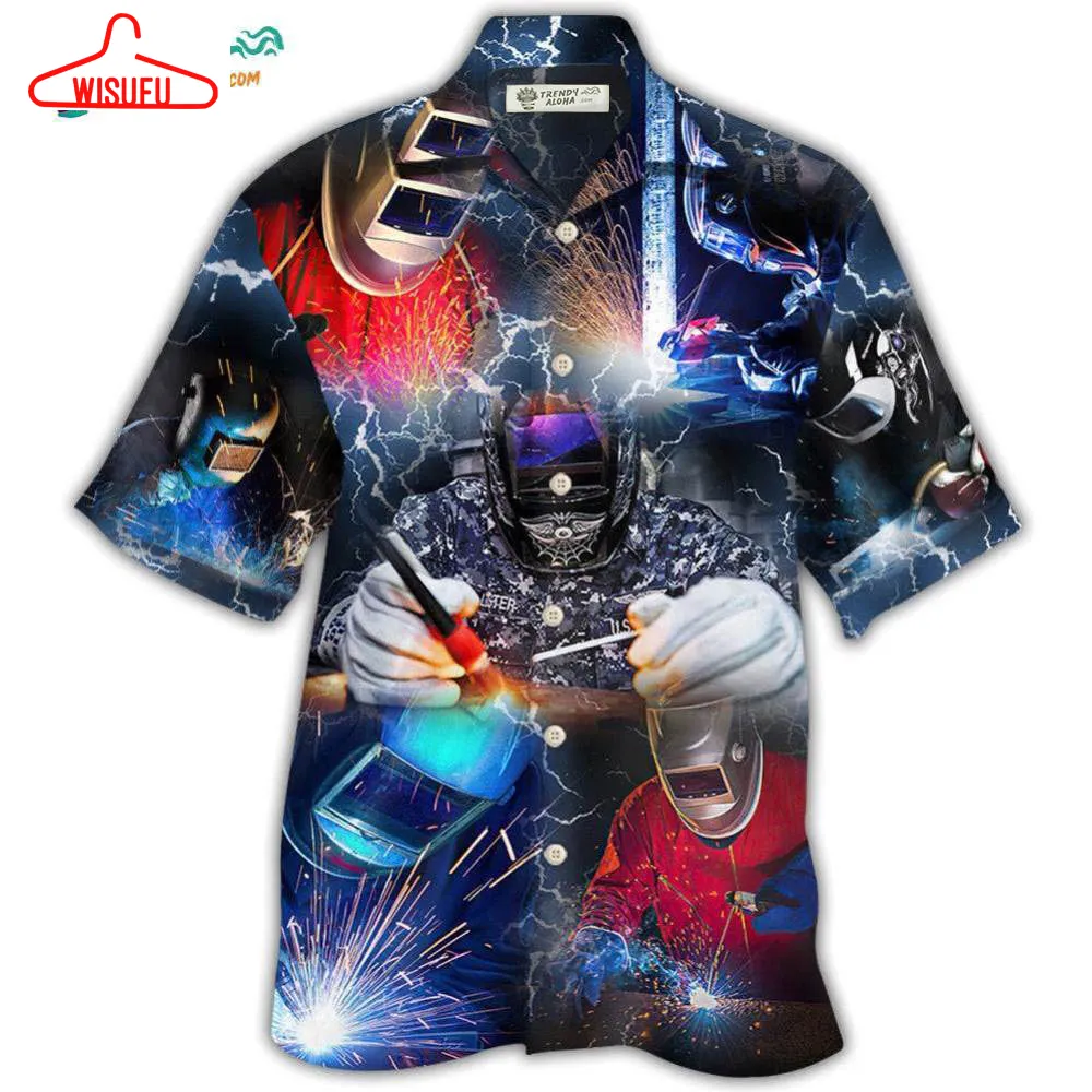 Welder Stunning Cool Style Hawaiian Shirt- Wisufu Aloha