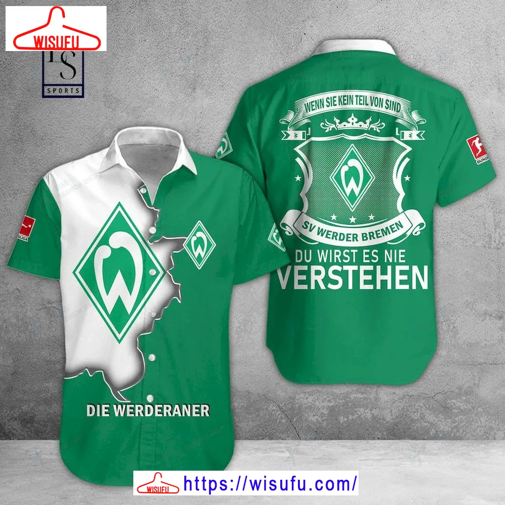 Werder Bremen Die Werderaner Hawaiian Shirt, New Fashion Gifts