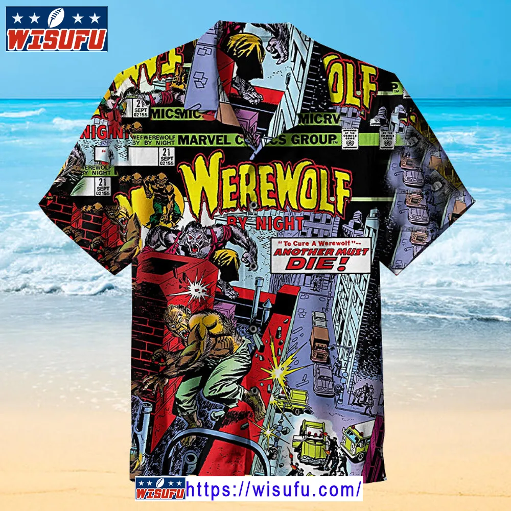 Werewolf By Night -universal Hawaiian Shirt