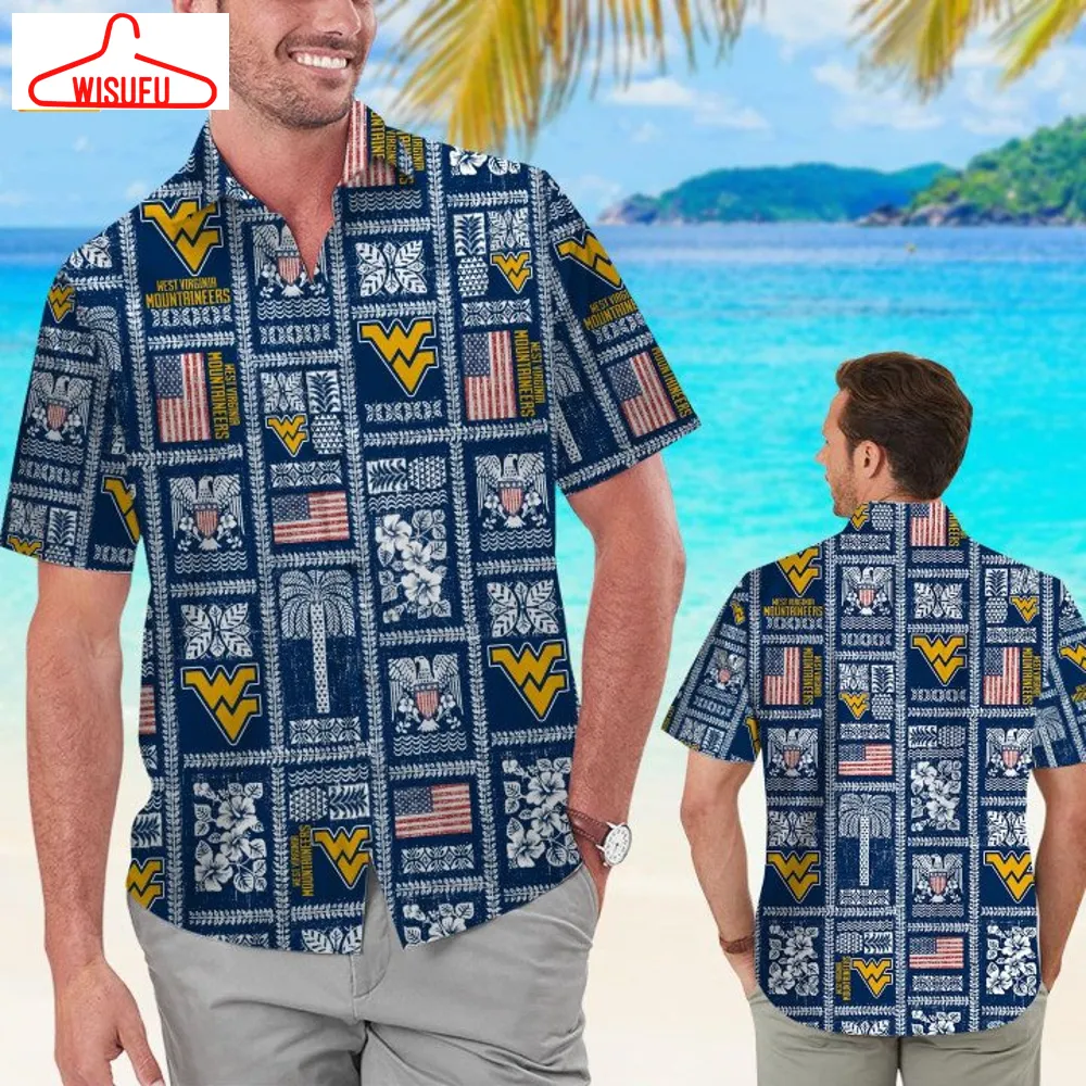 West Virginia Mountaineers Summer Commemorative Hawaiian Shirt, New Fashion Gifts