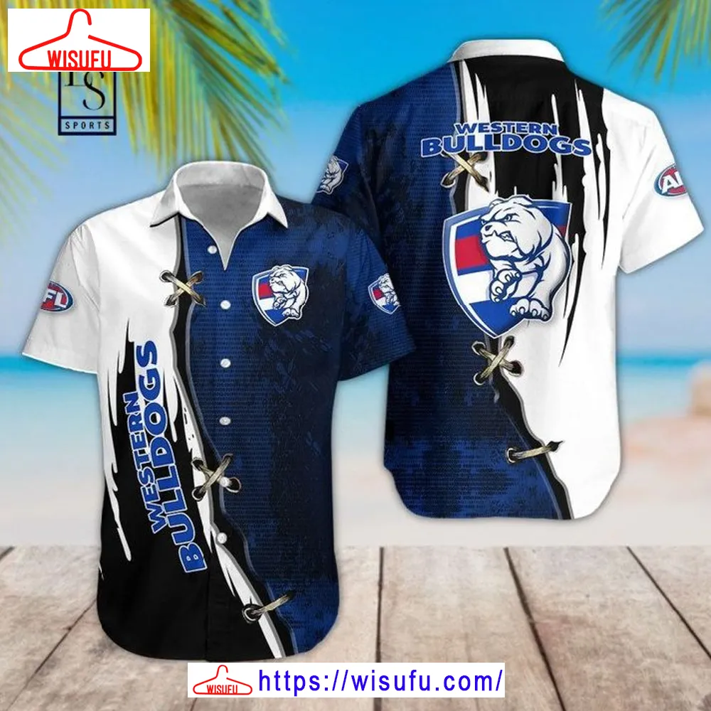 Western Bulldogs Football Club 3d Hawaiian Shirt, New Fashion Gifts