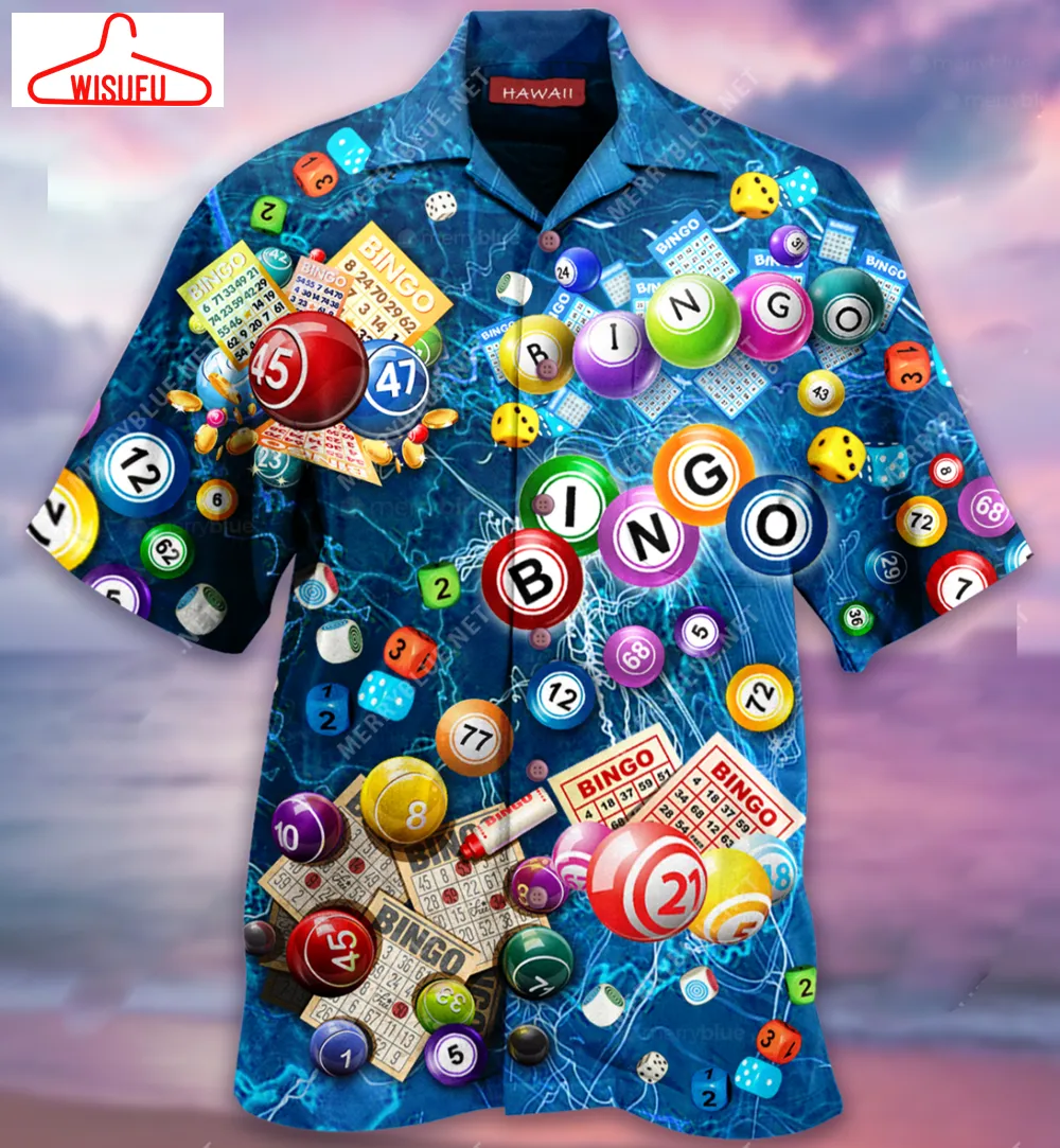 What Happens At Bingo Stays At Bingo Unise-x Hawaiian Shirt