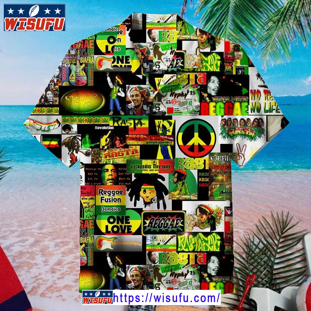 What Is Reggae Music Associated With - Unis-ex Hawaiian Shirt