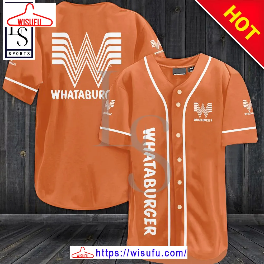 Whataburger Baseball Jersey, New Fashion Gifts