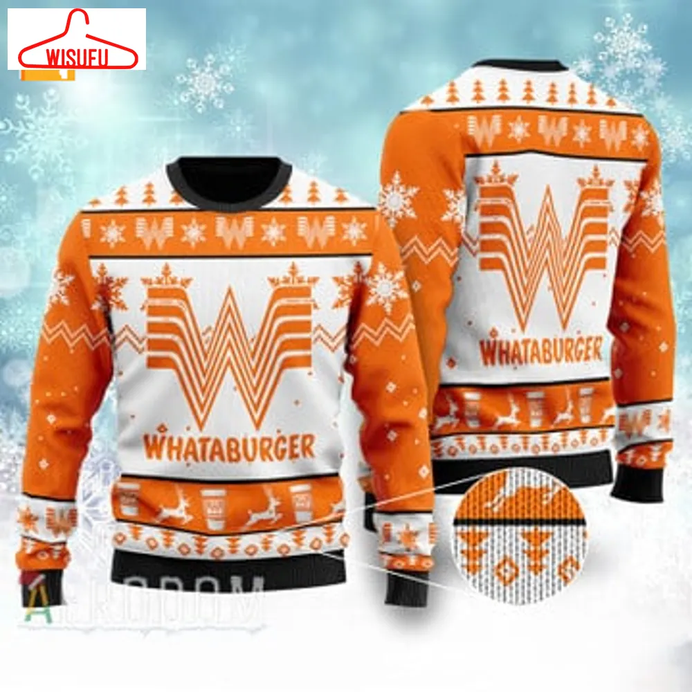 Whataburger Christmas Sweater