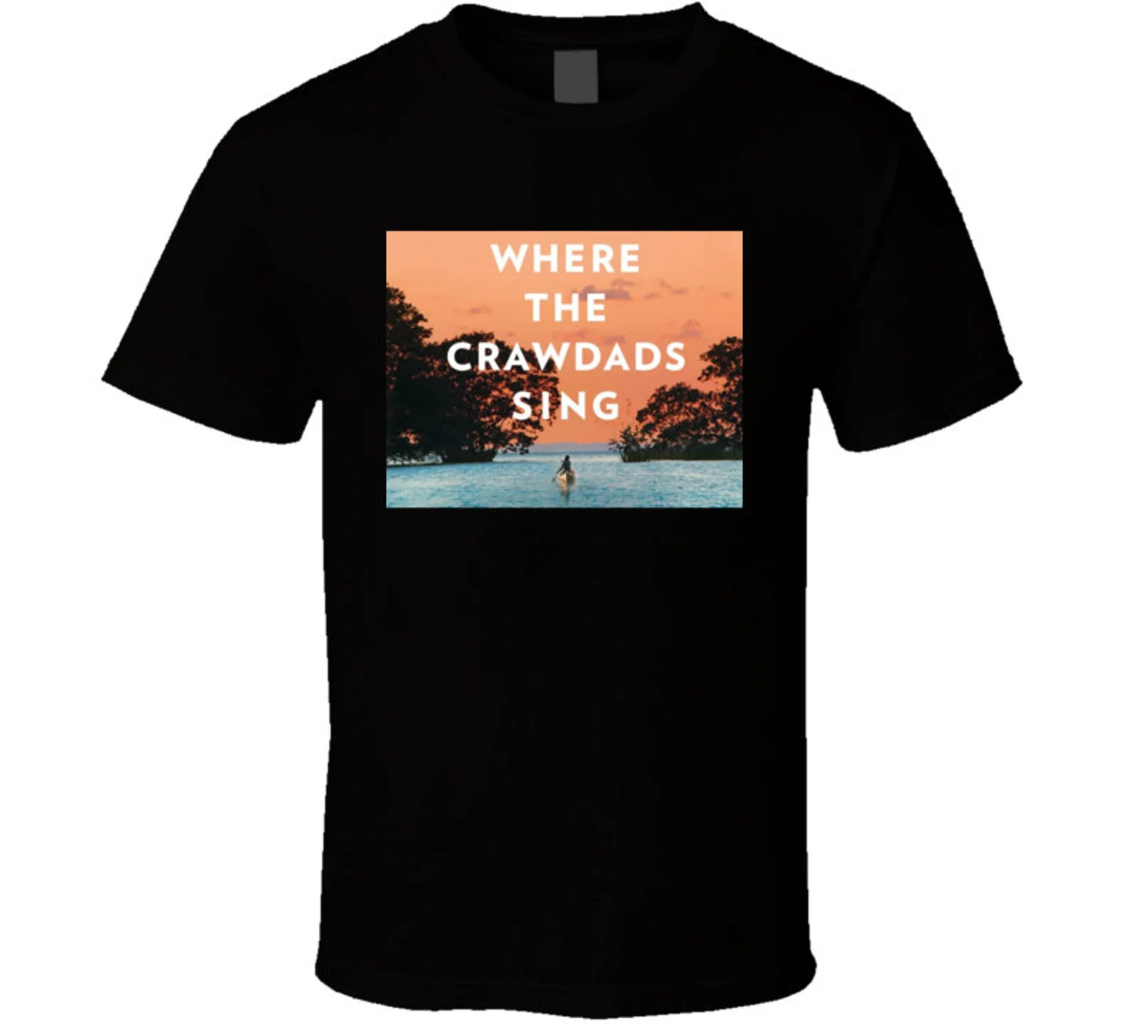 Where The Crawdads Sing New Movie 2022 Logo Film Poster Novel Based T Shirt