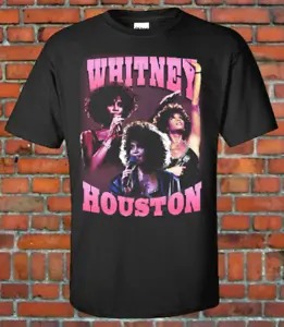 Whitney Houston 90s Style Bootleg Rap Tee 90s R & B American Singer Bobbie Brown