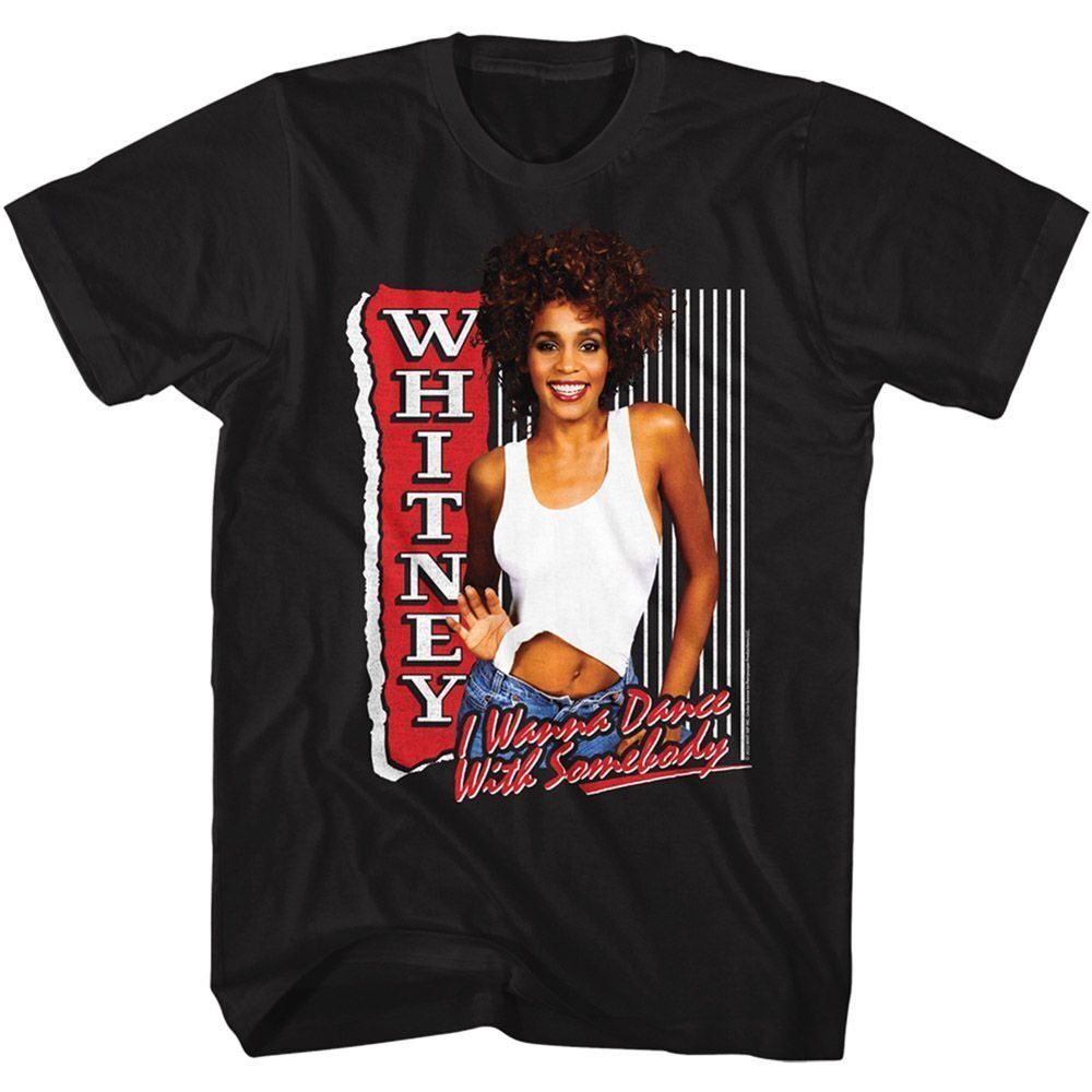 Whitney Houston I Wanna Dance Music Shirt