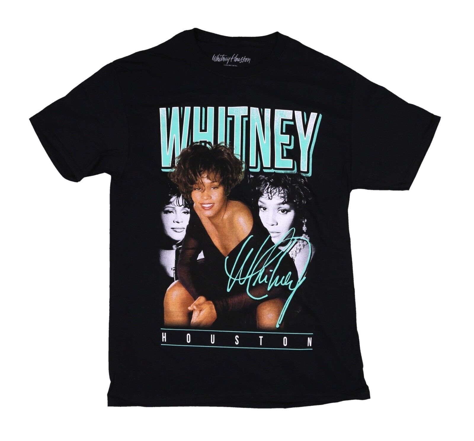 Whitney Houston Large Print Men's T-Shirt