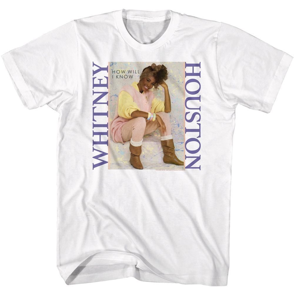 Whitney Houston Pastel How Will I Know Music Shirt