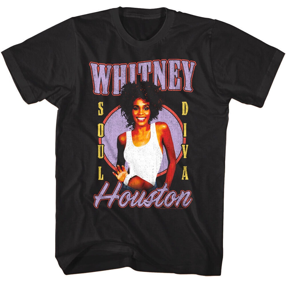 Whitney Houston Soul Diva Men's T Shirt