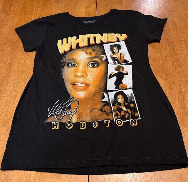 Whitney Houston Unisex Black