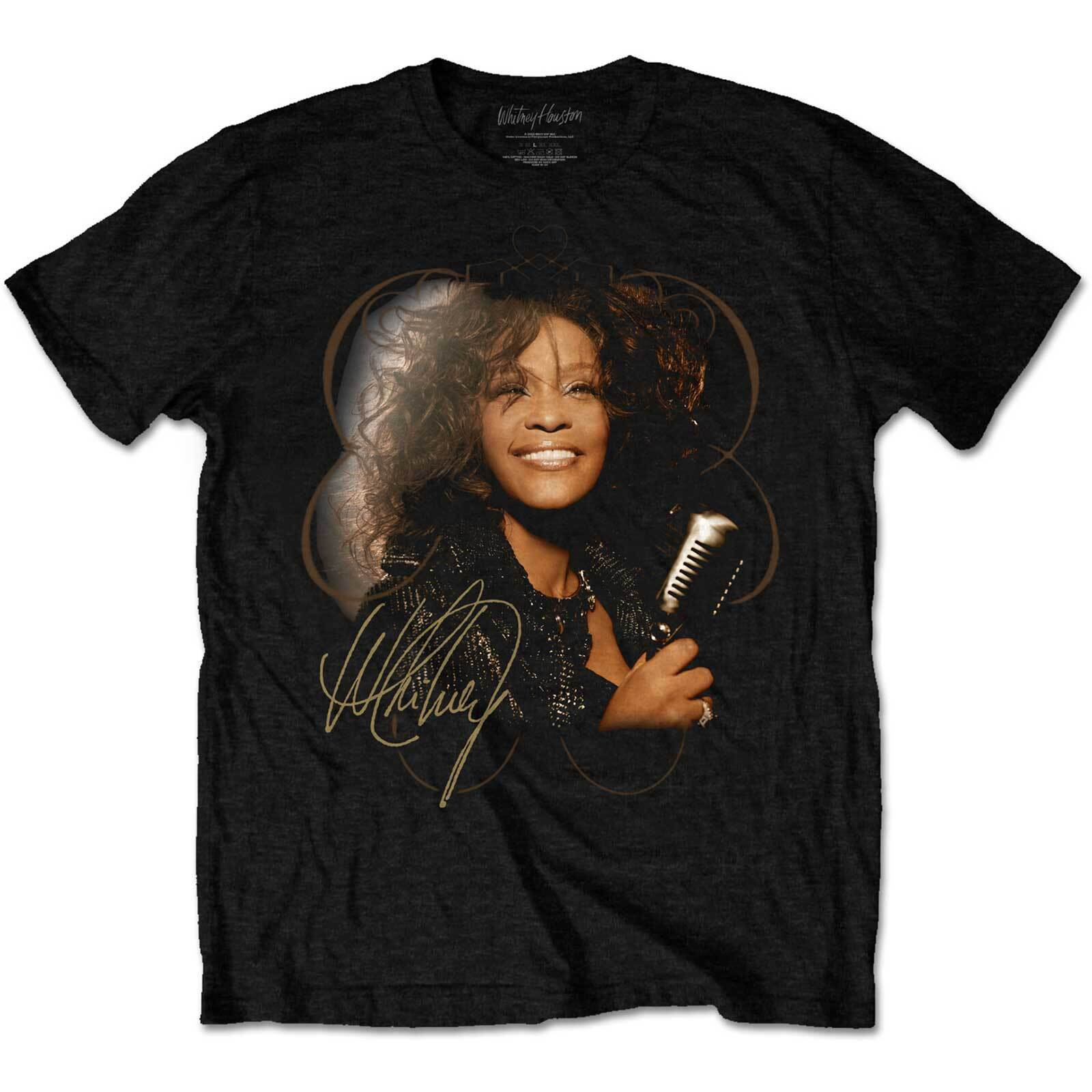 Whitney Houston Unisex T-Shirt black