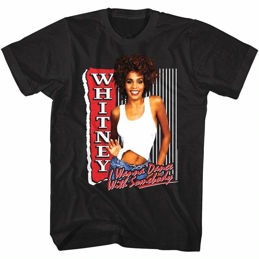 Whitney Houston Wanna Dance With Somebody Men's T-Shirt Pop Music