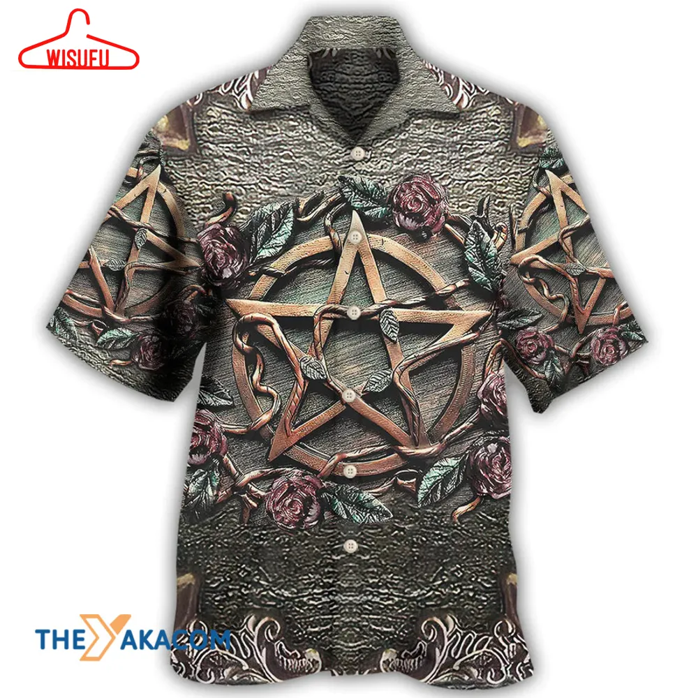 Wicca Halloween Amazing Mystical Witch Hawaiian Shirt, New Fashion Gifts