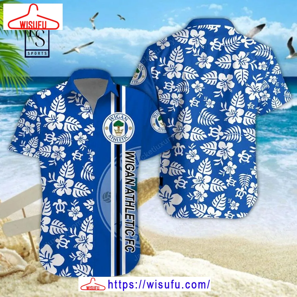 Wigan Athletic Fc Hawaiian Shirt, New Fashion Gifts