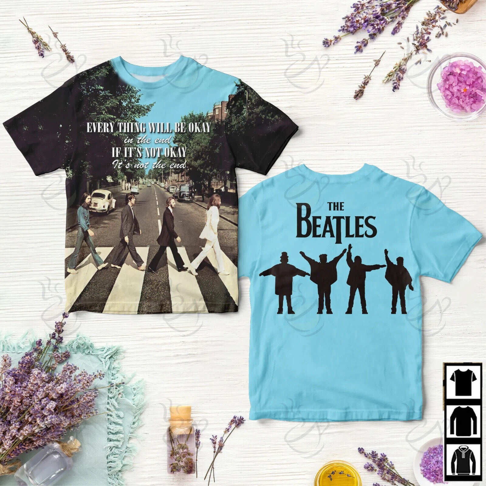 Will Be Okay The Beatles T-shirt, S-5XL Size, Music Lovers