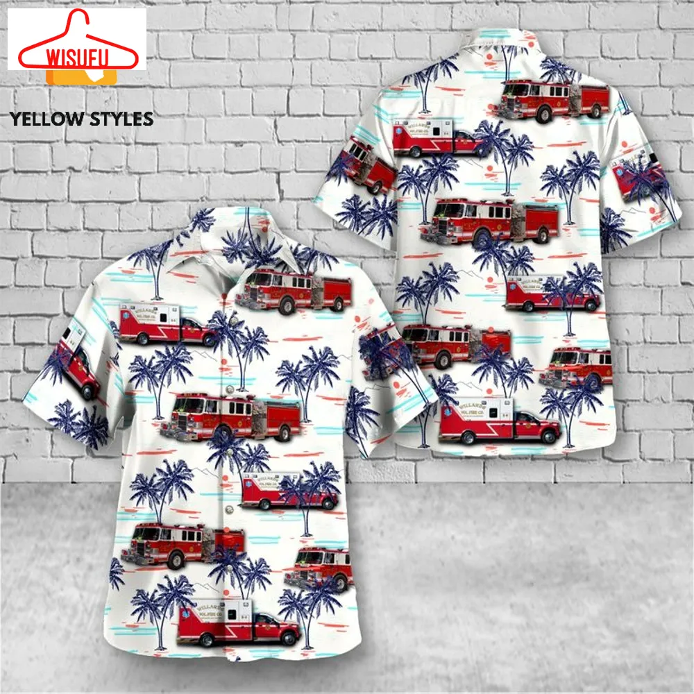 Willards Volunteer Fire Company Inc Hawaiian Shirt, New Fashion Gifts