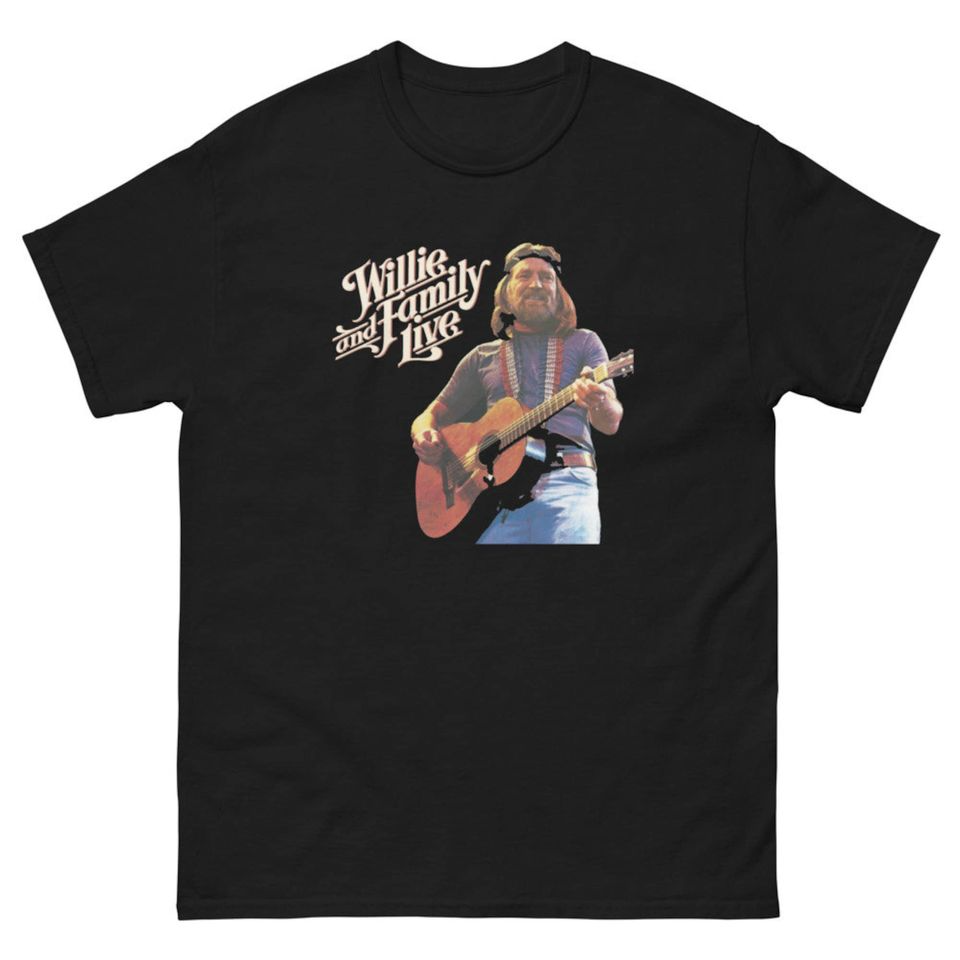 Willie Nelson Country Music Concert heavyweight t shirt