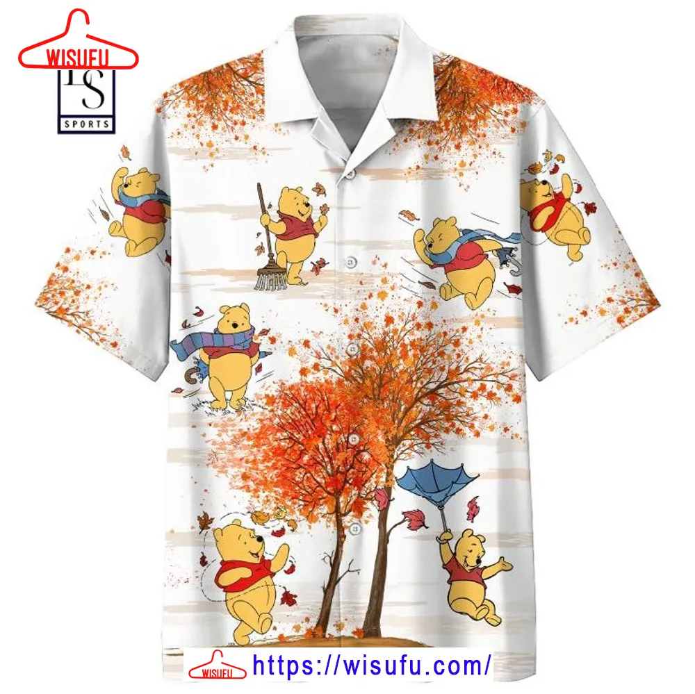 Winnie The Pooh Hawaiian Shirt, New Fashion Gifts