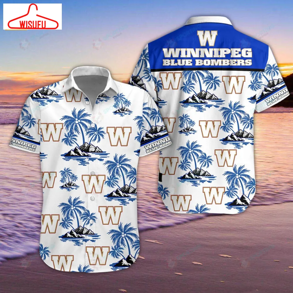 Winnipeg Blue Bombers Hawaiian Shirt, New Fashion Gifts