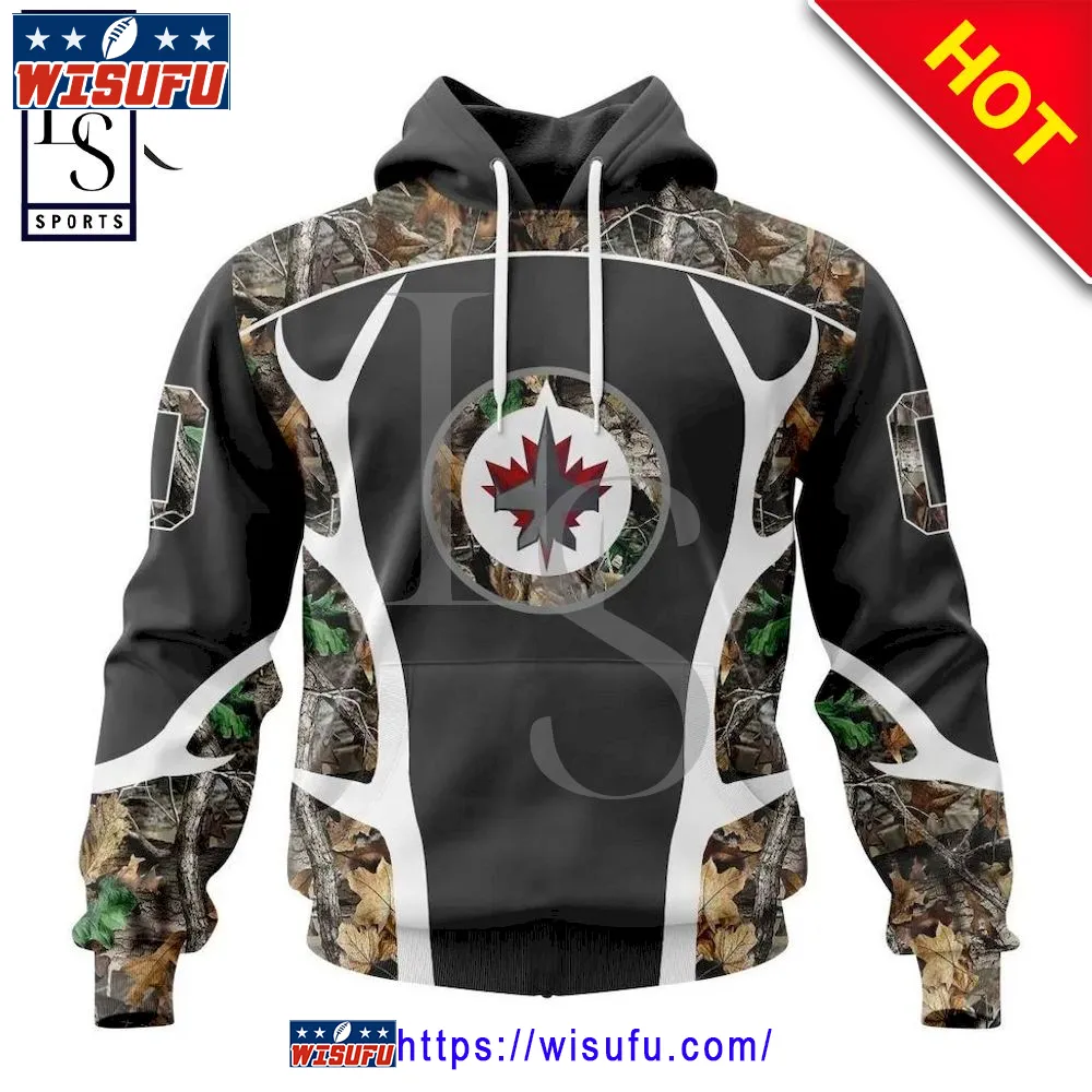 Winnipeg Jets Special Camo Hunting Personalized Hoodie