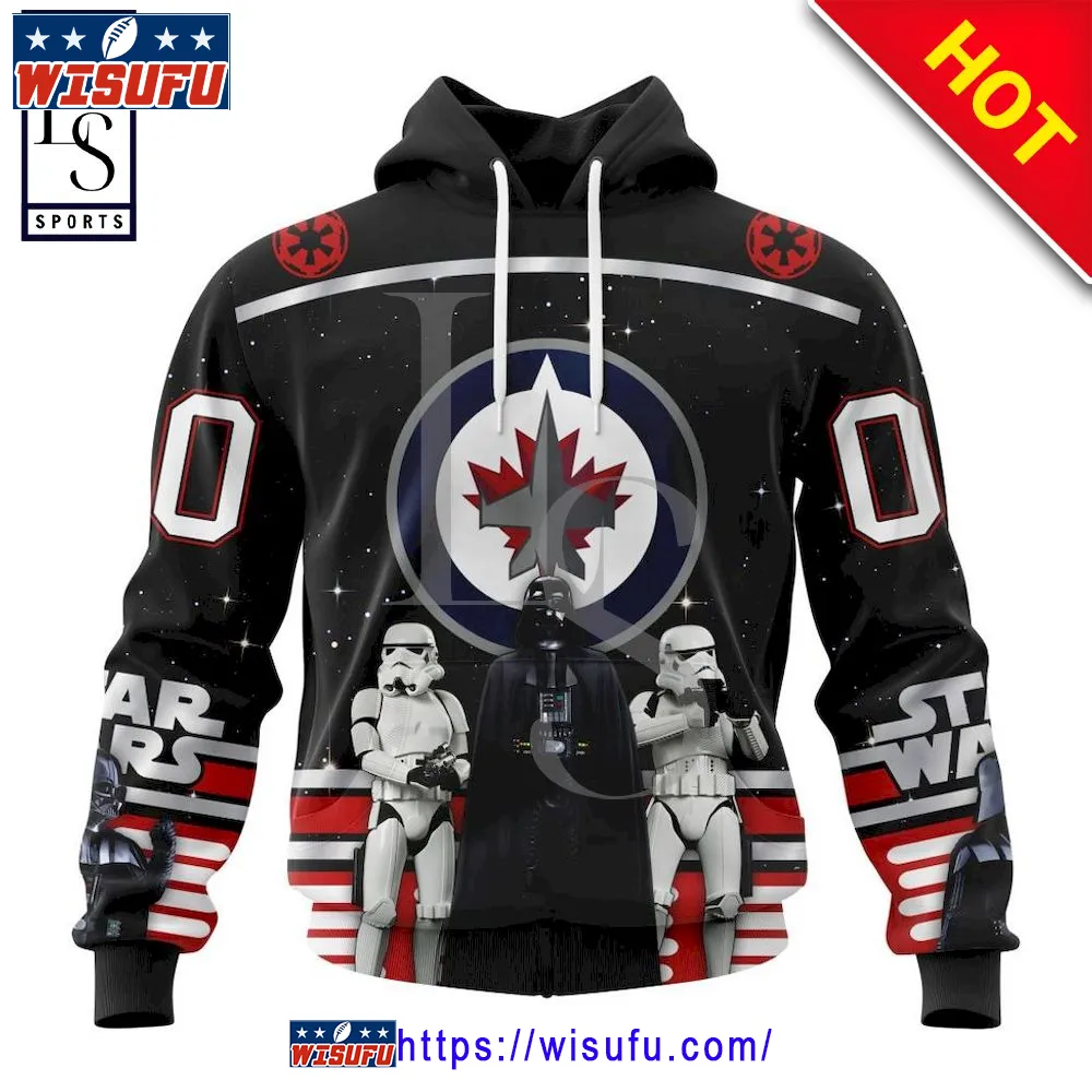 Winnipeg Jets Special Star Wars May The 4th Be With You Personalized Hoodie