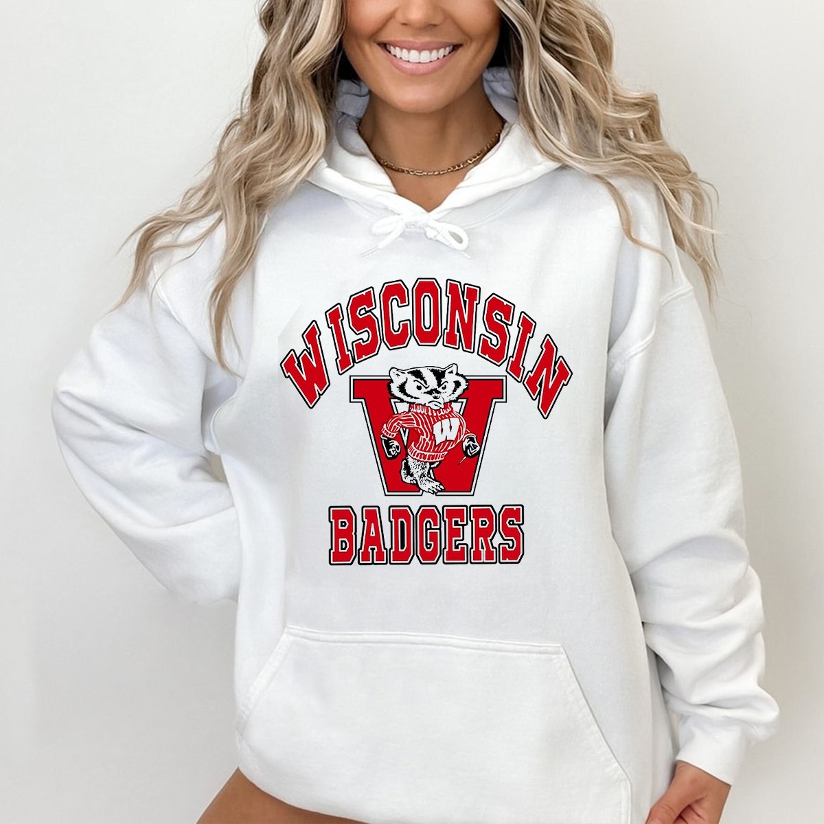 Wisconsin Badgers Unisex Hoodie