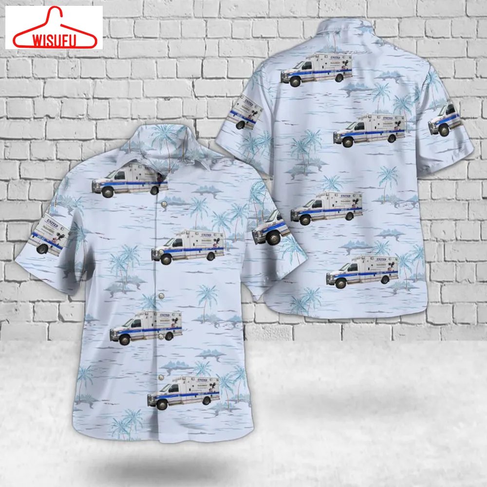 Wisconsin Rapids United Emergency Medical Response Hawaiian Shirt, New Fashion Gifts