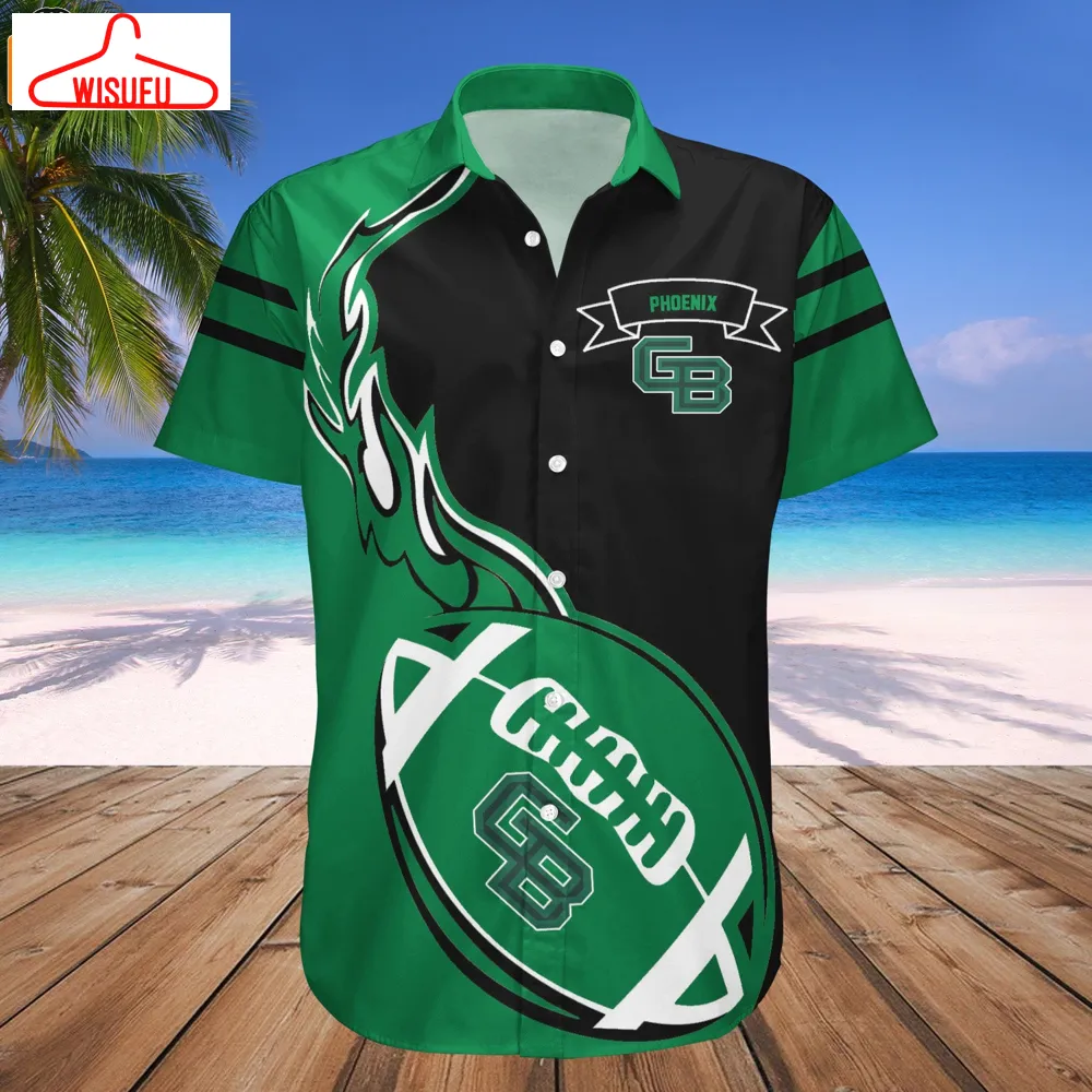 Wisconsin-green Bay Phoenix Flame Ball Hawaiian Shirt, New Fashion Gifts