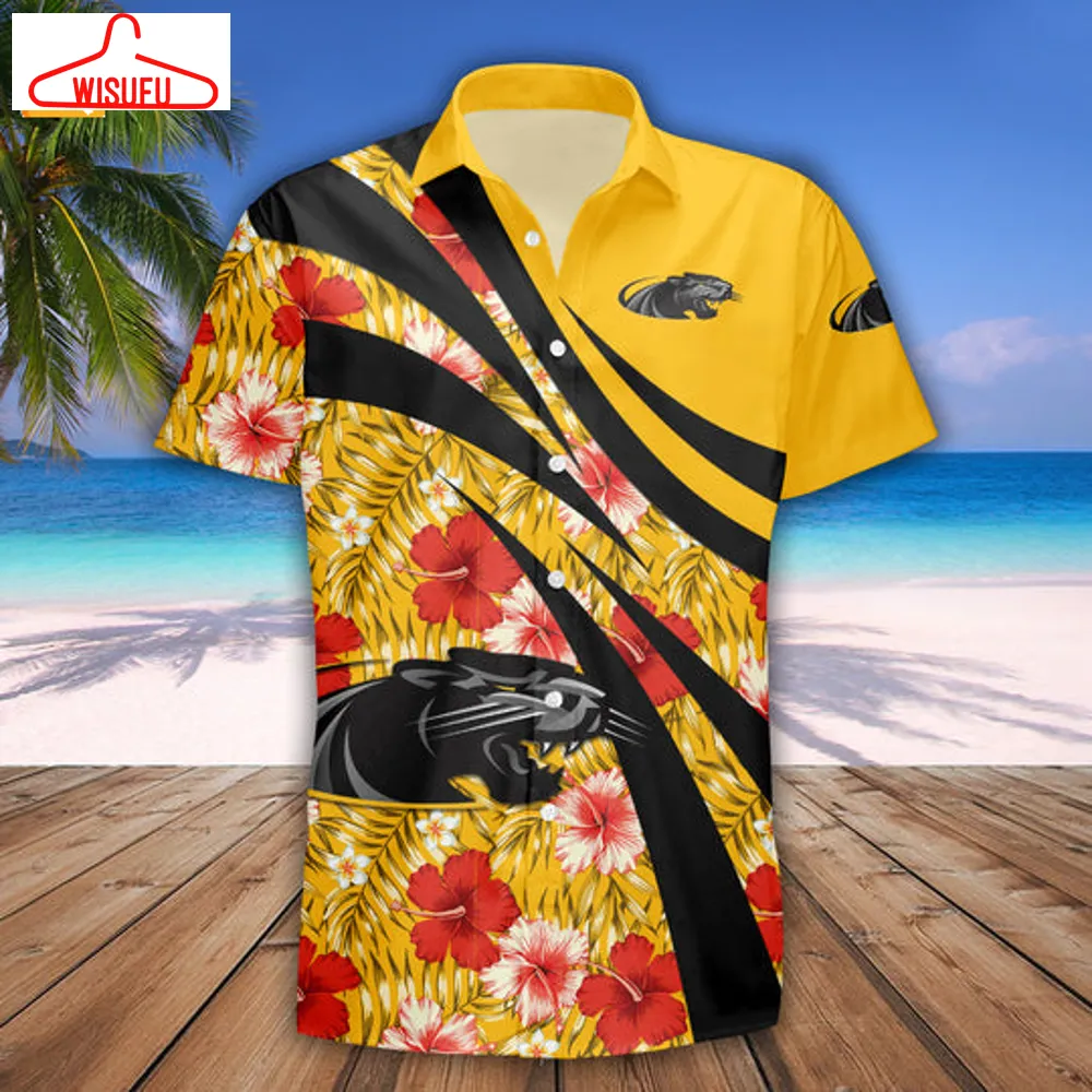 Wisconsin-milwaukee Panthers Hibiscus Sport Hawaiian Shirt, New Fashion Gifts