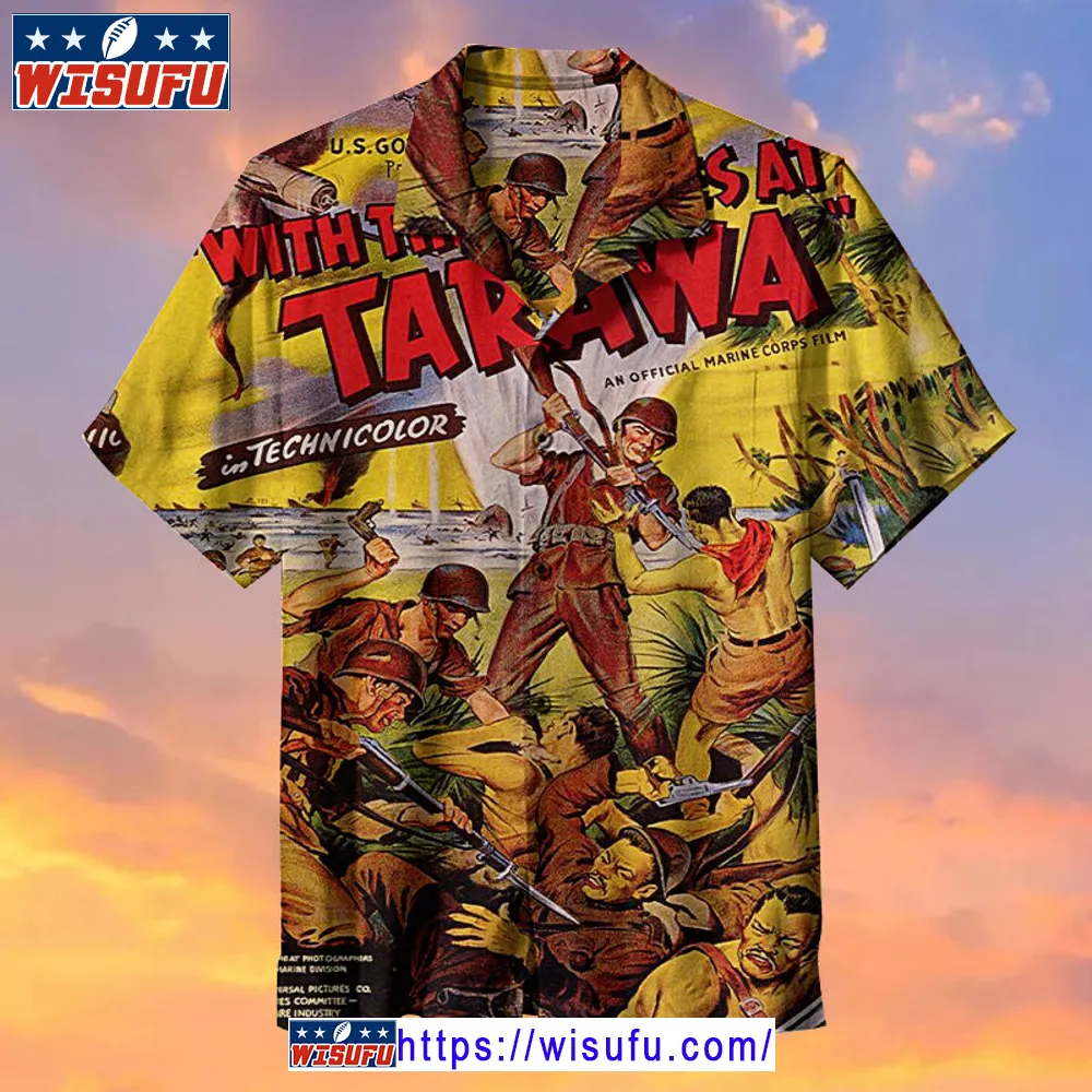 With The Marines At Tarawa -universal Hawaiian Shirt