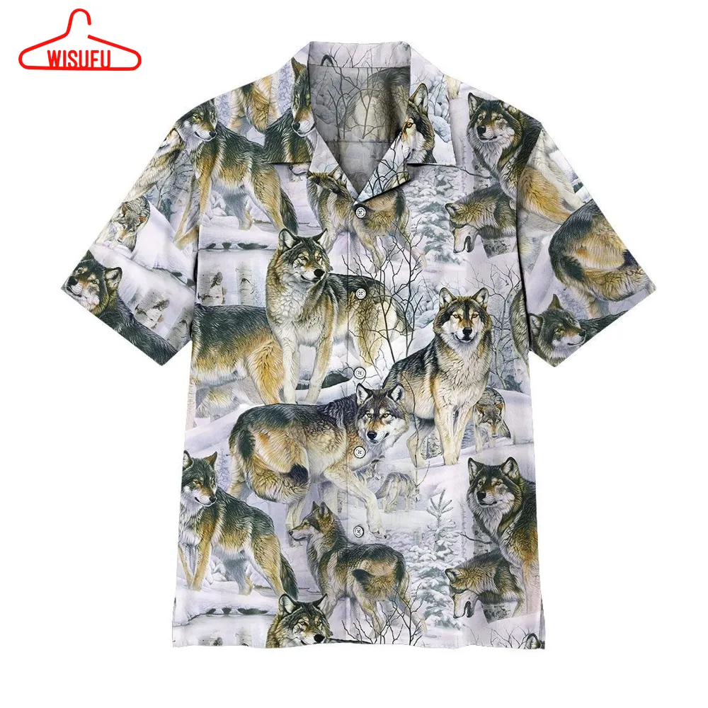 Wolf Hawaiian Shirt - For Men & Women - New Winter Fashion Shirt Gift For Family, New Fashion Gifts Vtbl21764