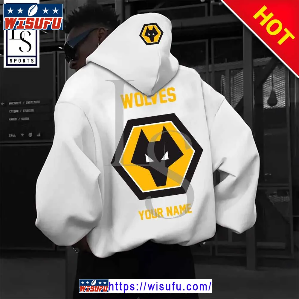 Wolverhampton Epl Personalized New White Hoodie