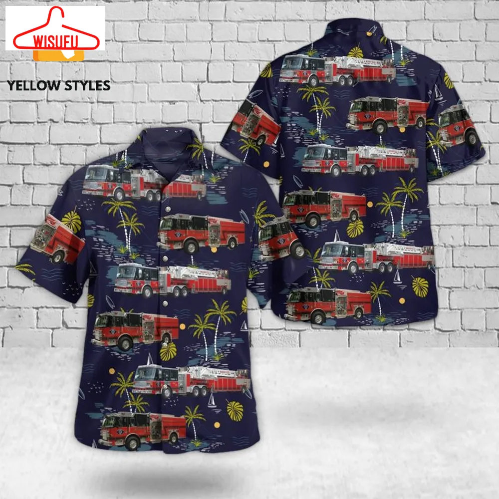 Woodinville King County Washington Woodinville Fire & Rescue Hawaiian Shirt, New Fashion Gifts