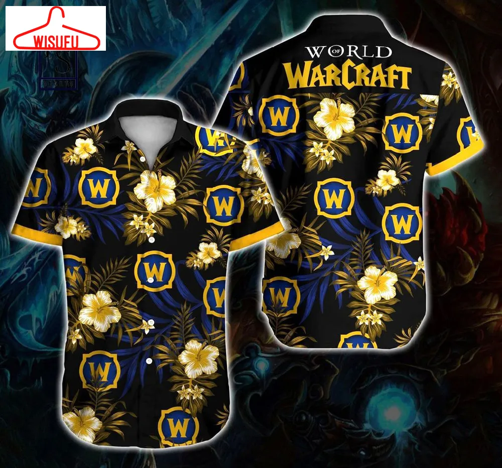 Word Of Warcraft 3d Hawaiian Shirt, New Fashion Gifts